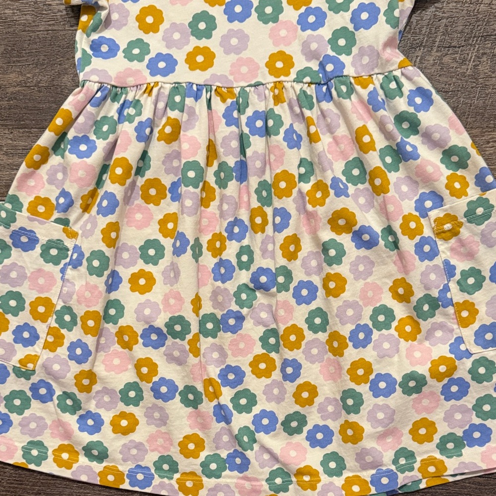 Hanna Andersson Playground Dress with Pockets in “Tiny Blossoms” Print - Picture 10 of 16